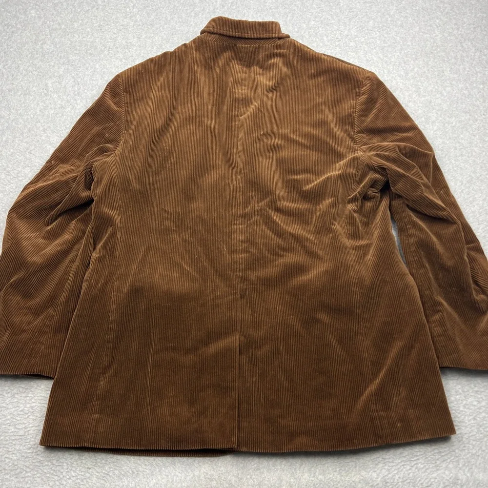 Polo Ralph Lauren Blazer Mens XL Brown Corduroy 3-Button Sport Coat Jacket